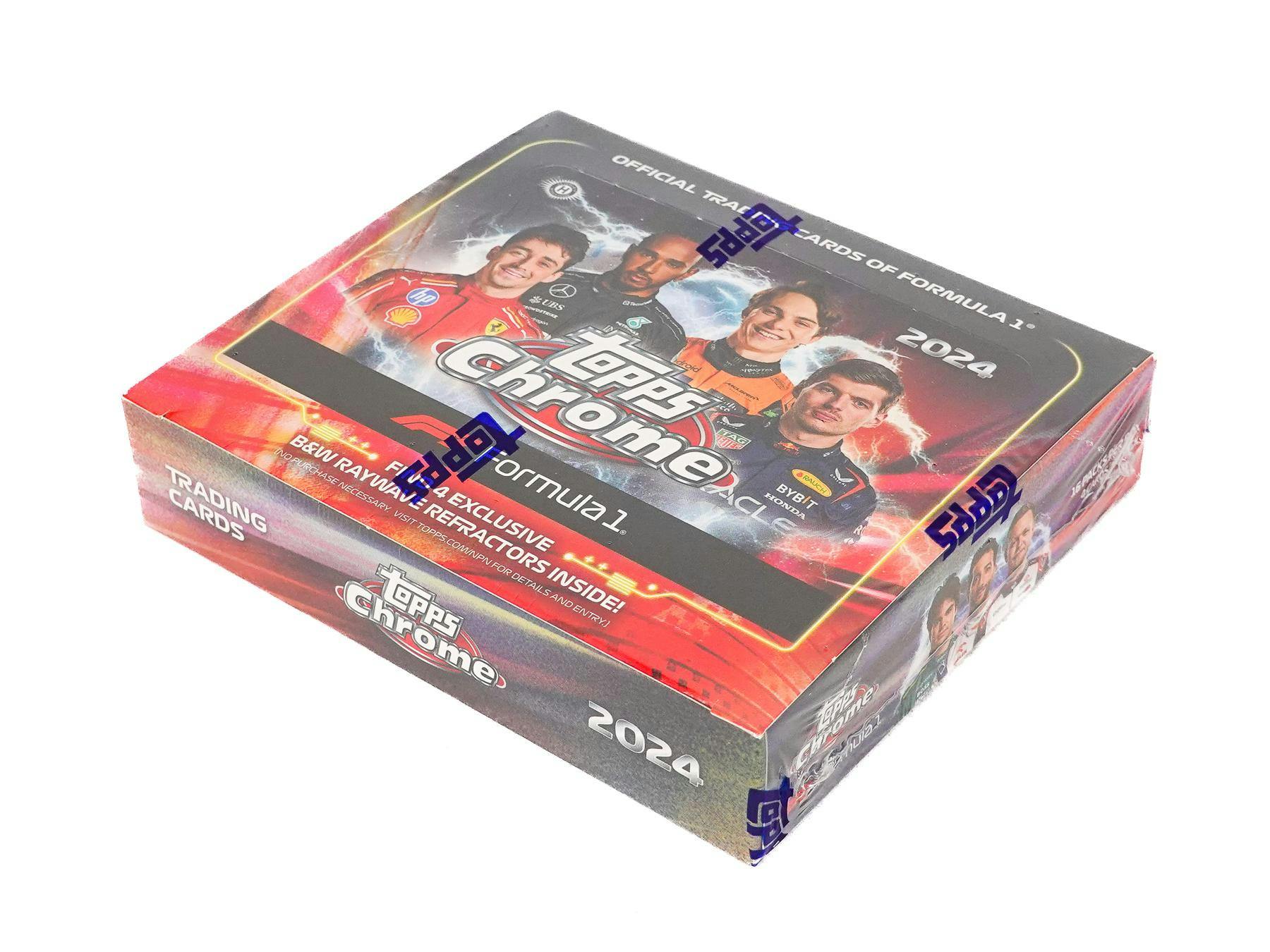 2024 Topps Chrome F1 Formula 1 Qualifying Lap Hobby Box - Image 2