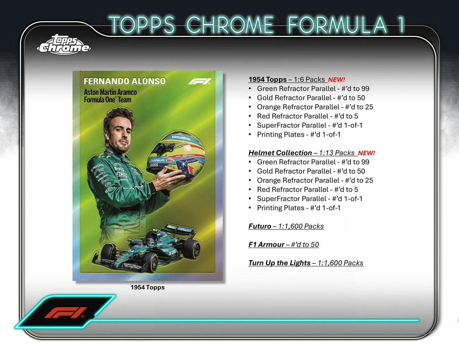 2024 Topps Chrome F1 Formula 1 Qualifying Lap Hobby Box - Image 6