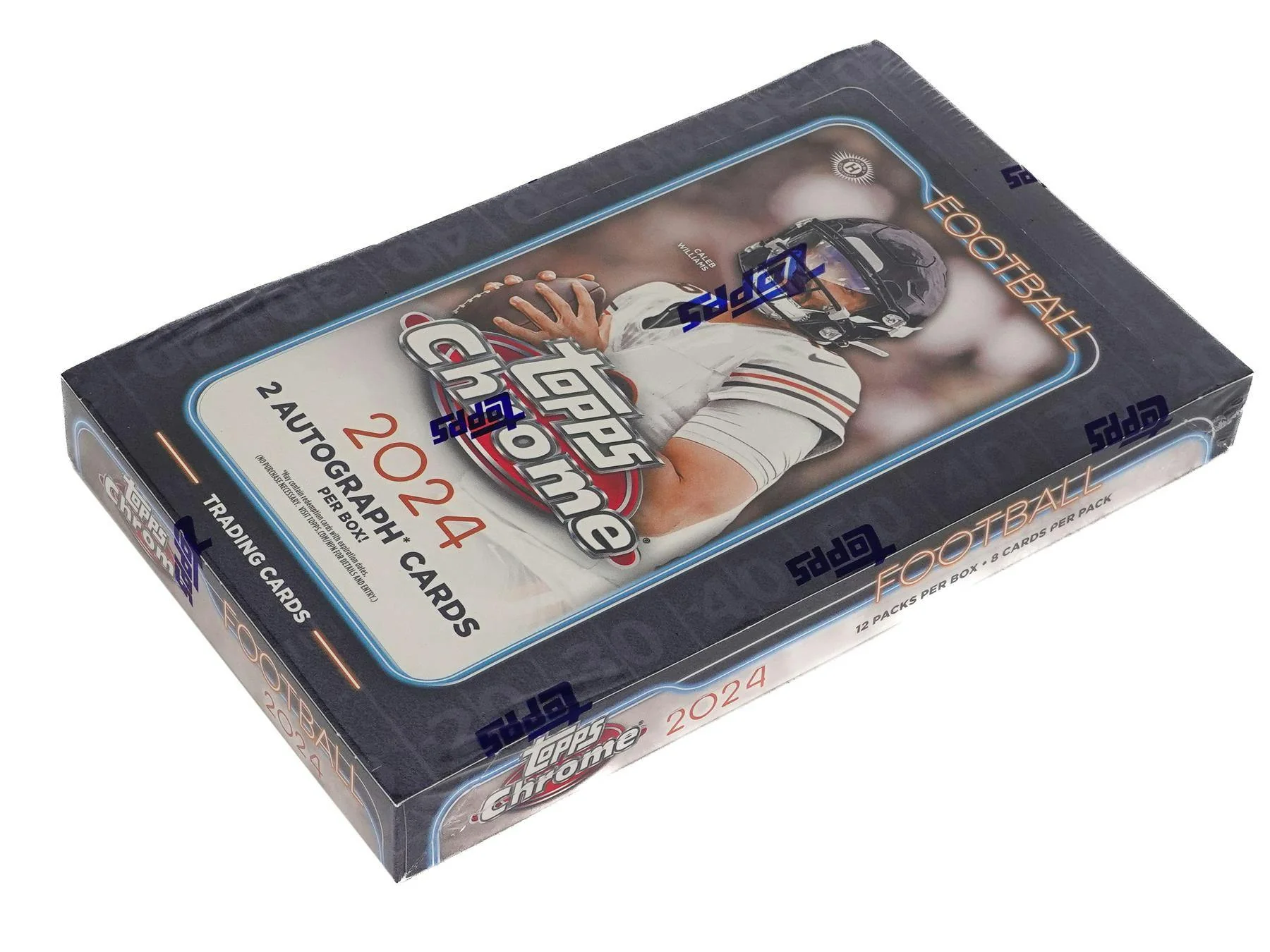 2024 Topps Chrome Football Hobby Box - Image 2