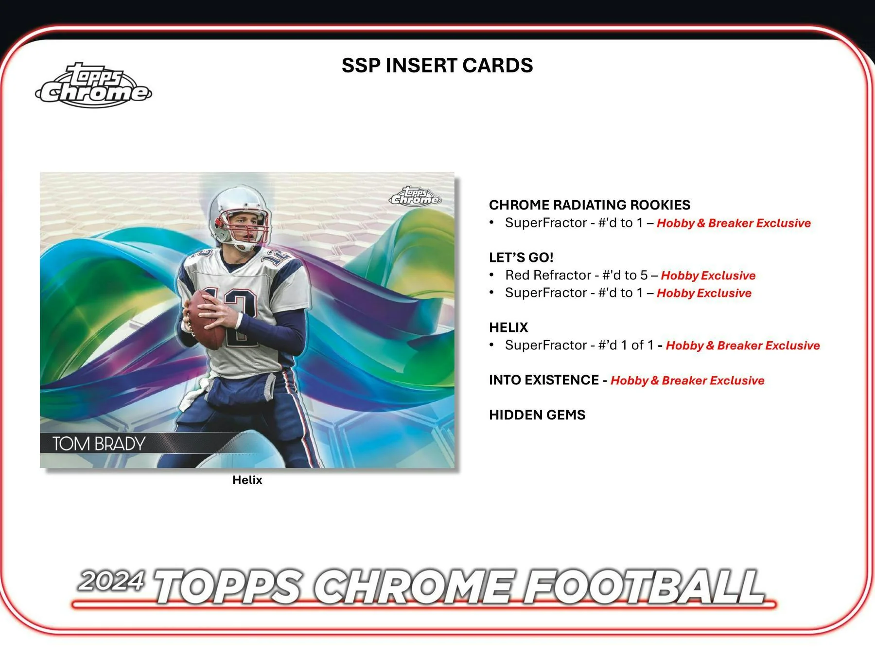 2024 Topps Chrome Football Hobby Box - Image 6