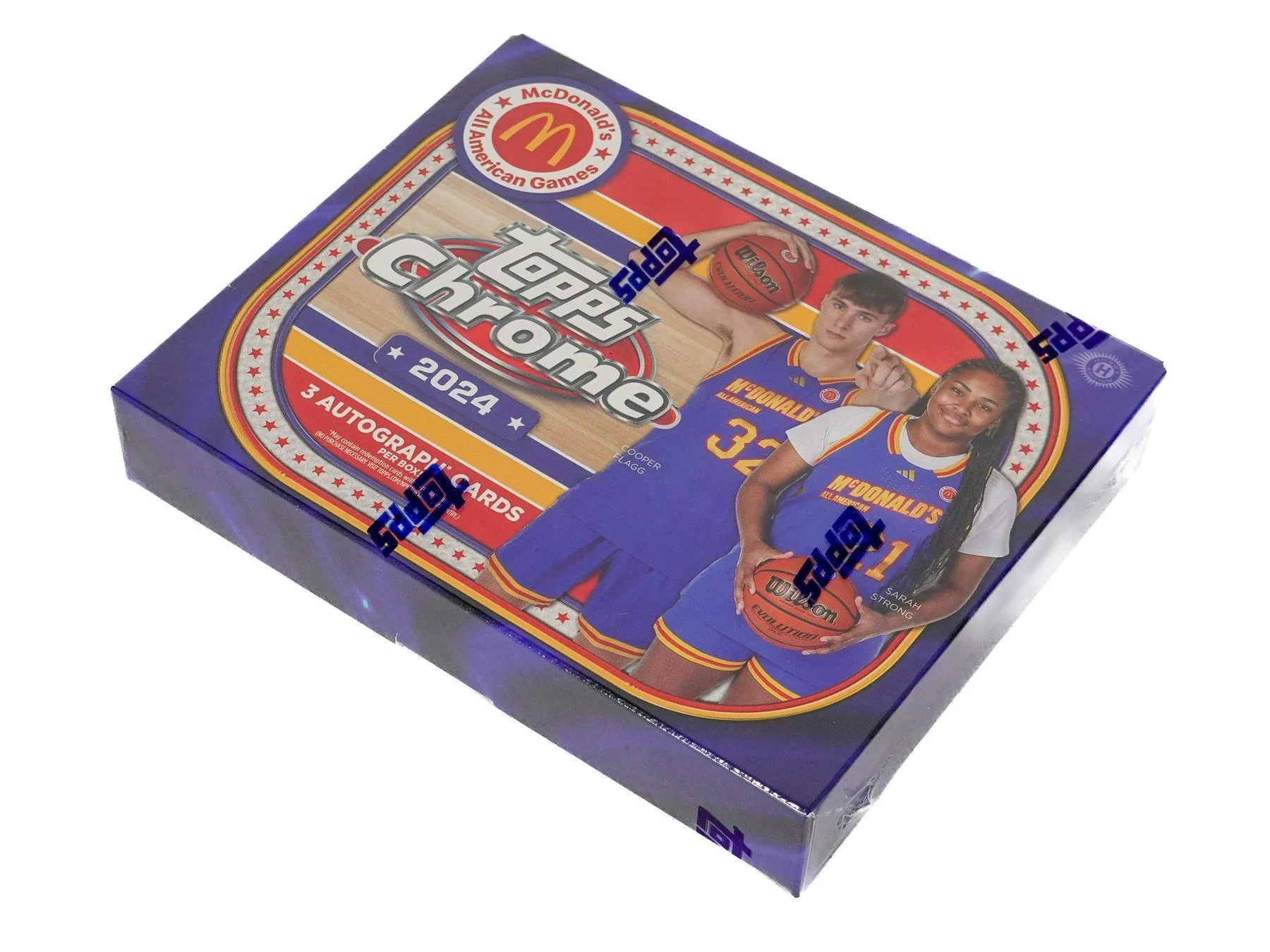 2024 Topps Chrome McDonald's All American Basketball Hobby Box (Cooper Flagg!) - Image 2