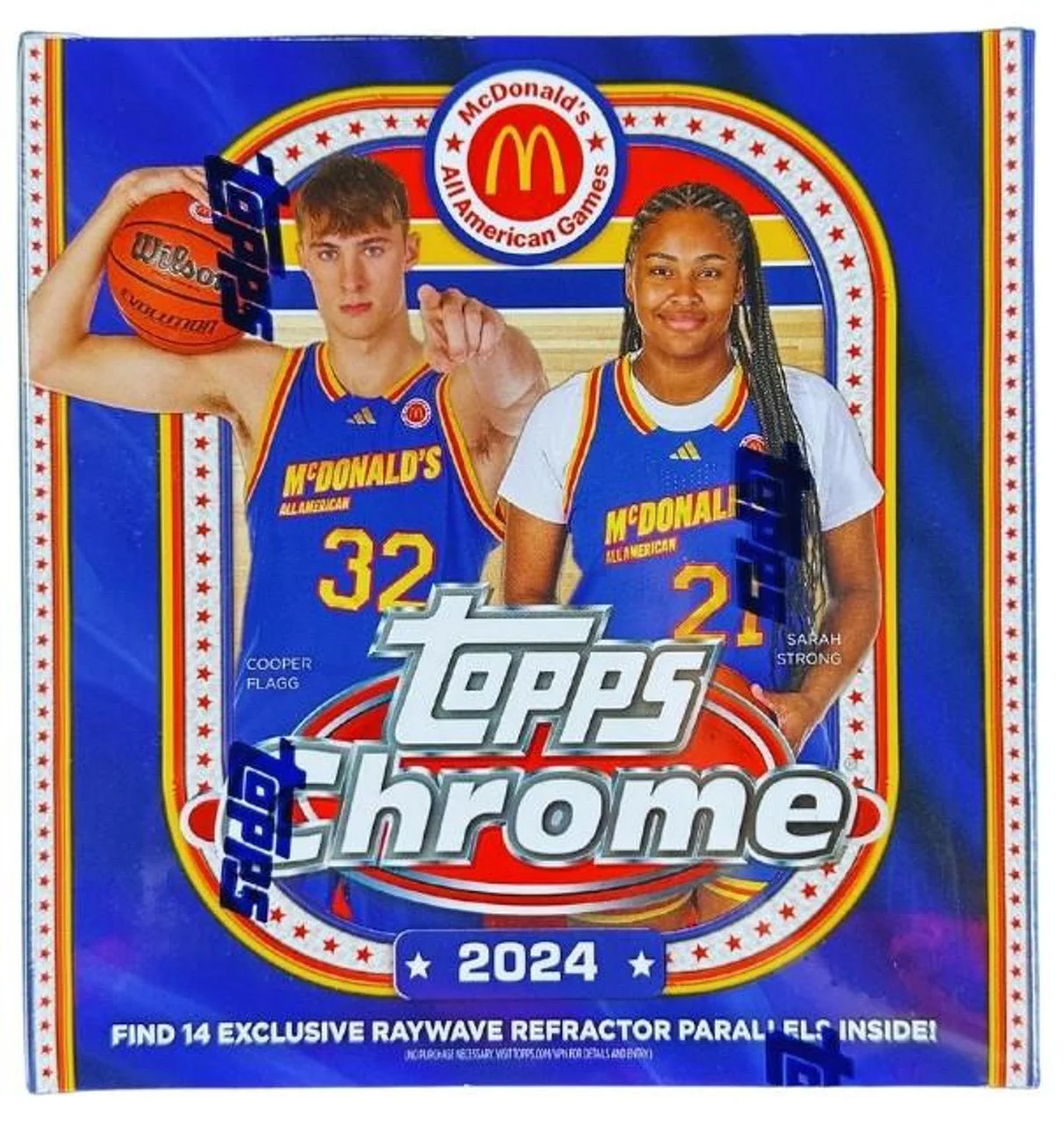 2024 Topps Chrome McDonald's All American Basketball Monster Box (COOPER FLAGG!) - Image 2