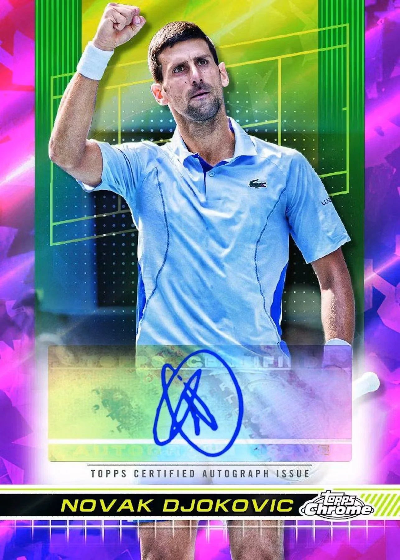 2024 Topps Chrome Tennis Sapphire Edition Box - Image 3