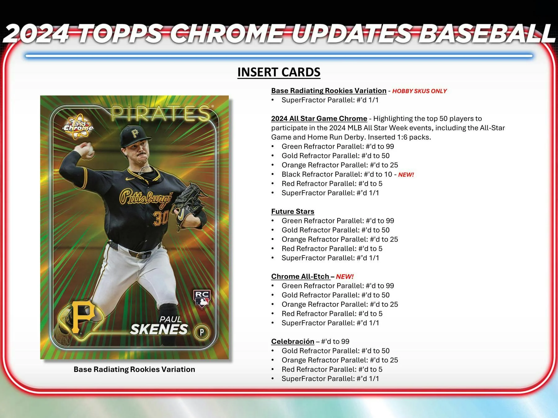2024 Topps Chrome Update Series Baseball Breaker Delight Box - Image 5