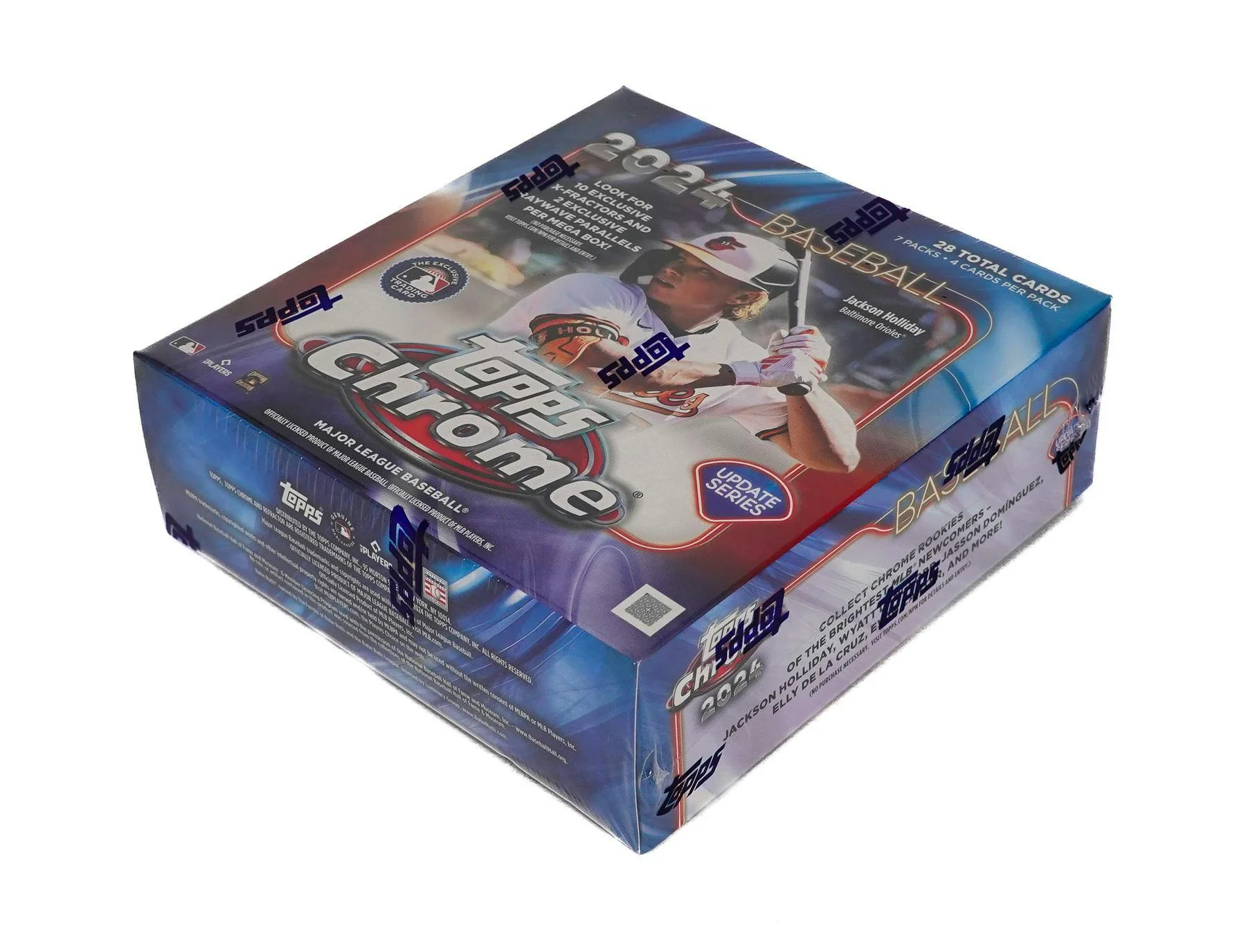2024 Topps Chrome Update Series Baseball Mega Box - Image 2