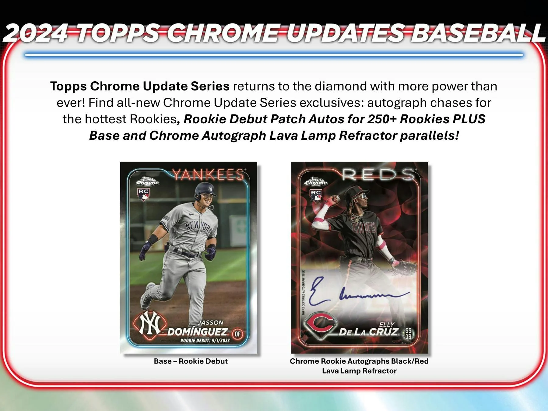 2024 Topps Chrome Update Series Baseball Mega Box - Image 3