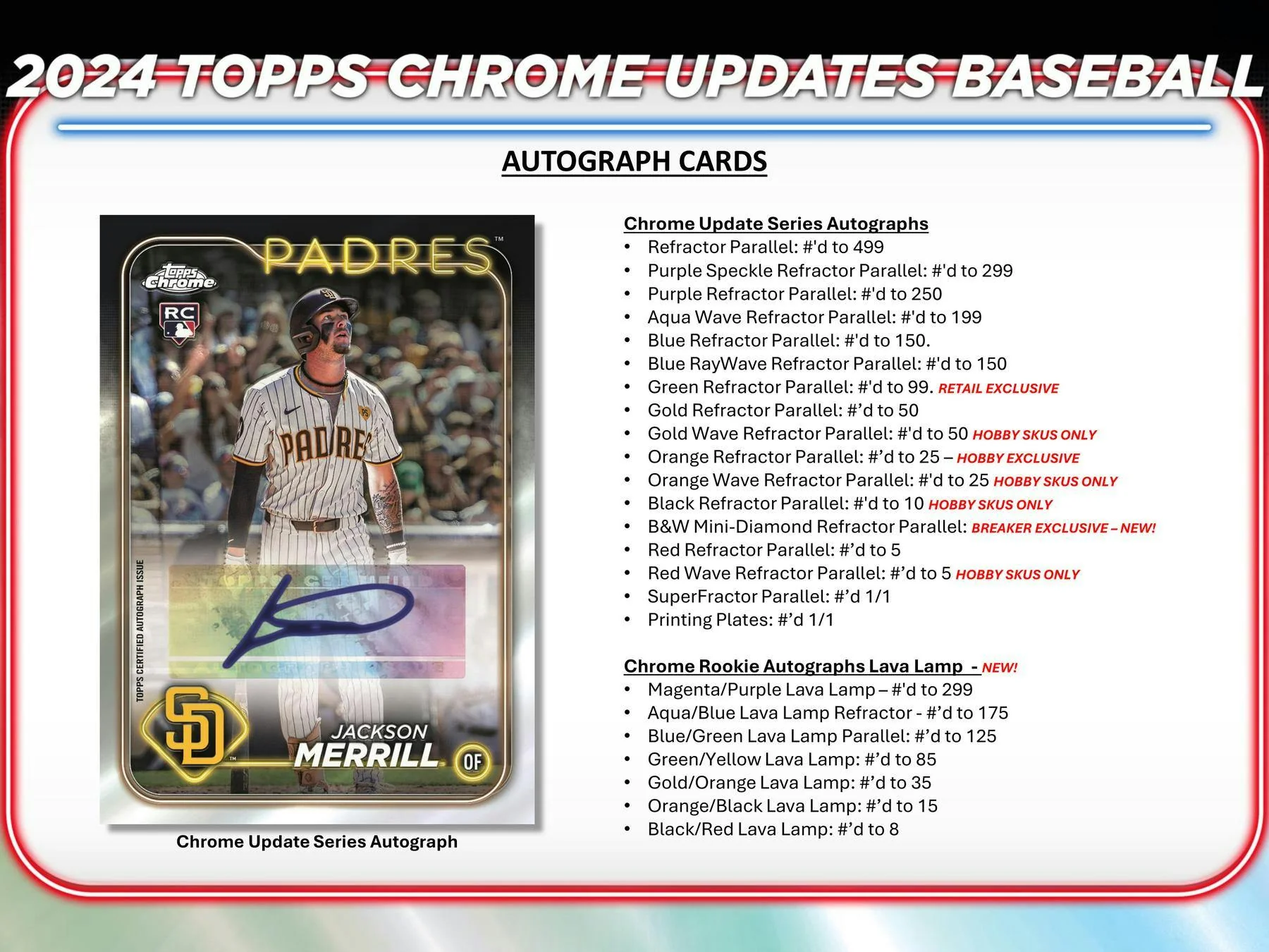2024 Topps Chrome Update Series Baseball Mega Box - Image 8