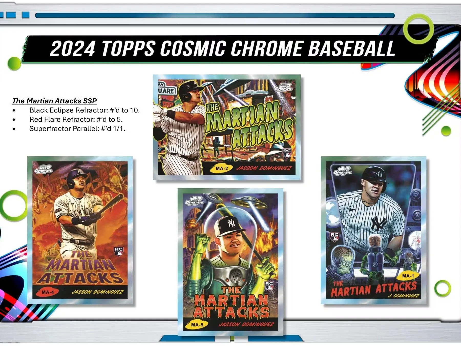 2024 Topps Cosmic Chrome Baseball Hobby Box - Image 7