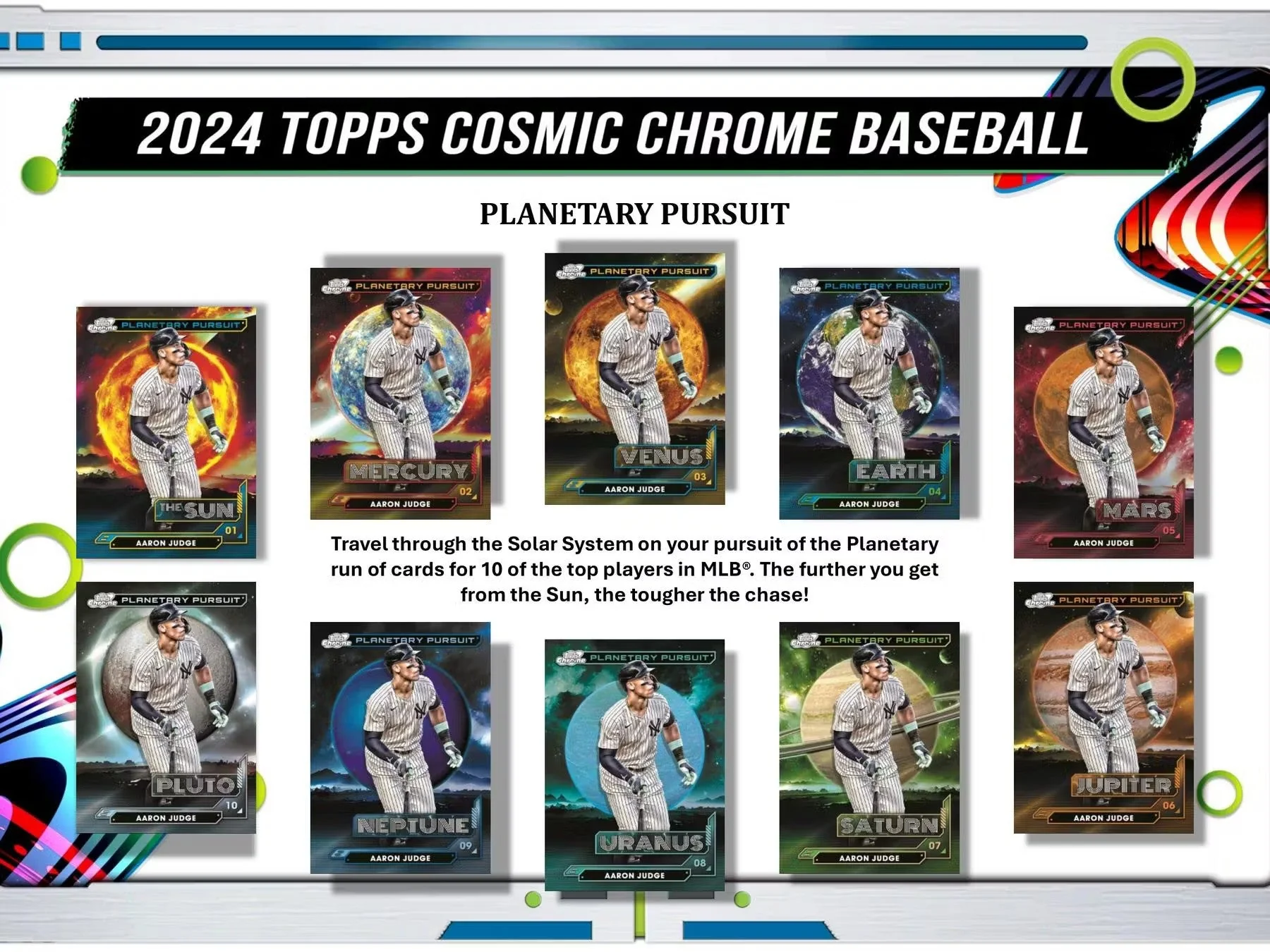 2024 Topps Cosmic Chrome Baseball Hobby Box - Image 8