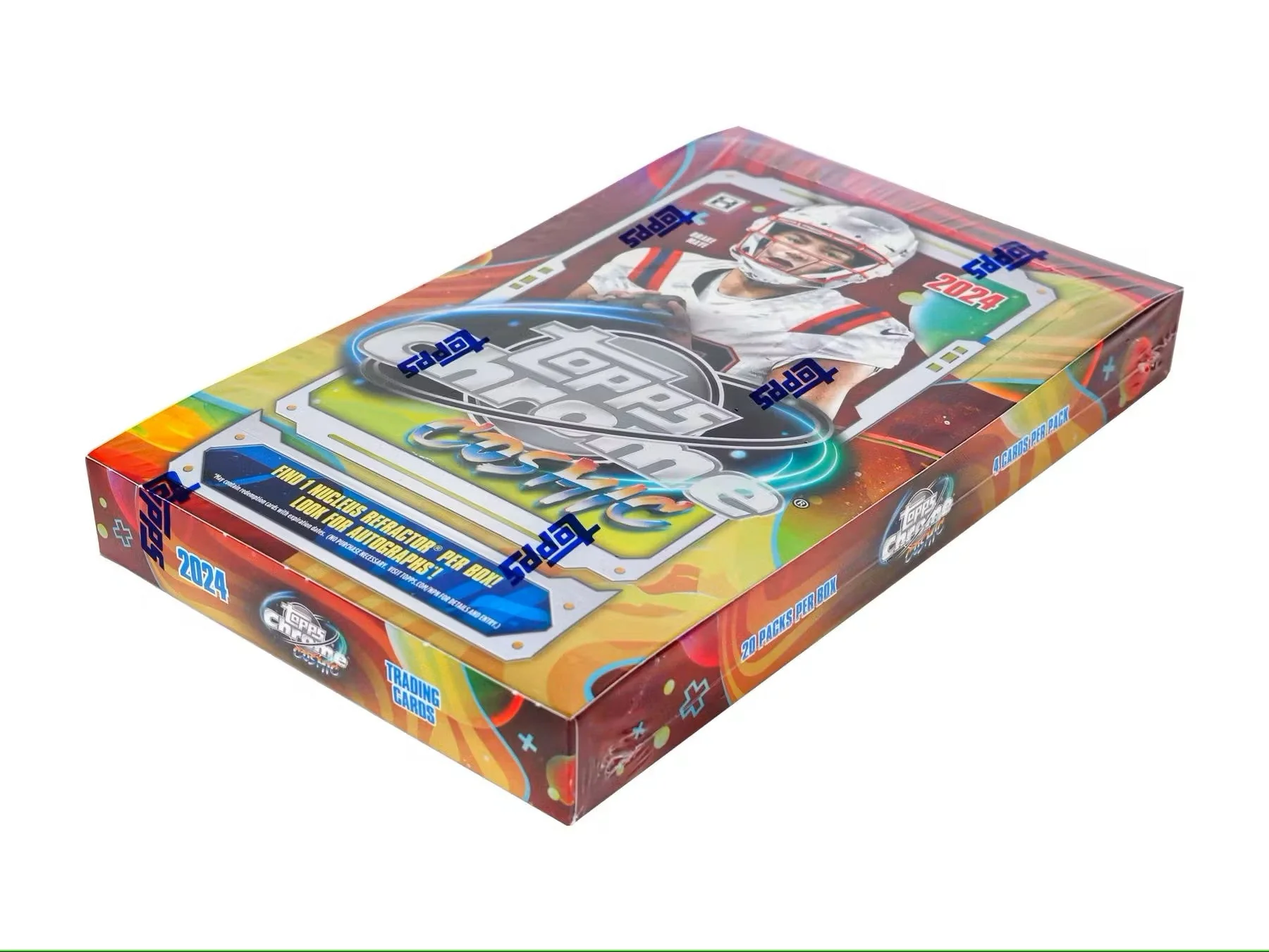 2024 Topps Cosmic Chrome Football Hobby Box - Image 2