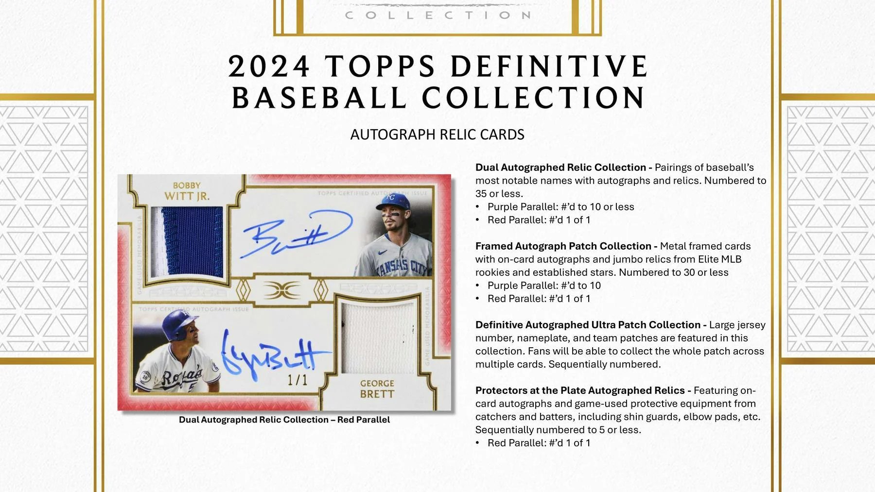 2024 Topps Definitive Collection Baseball Hobby Box - Image 7