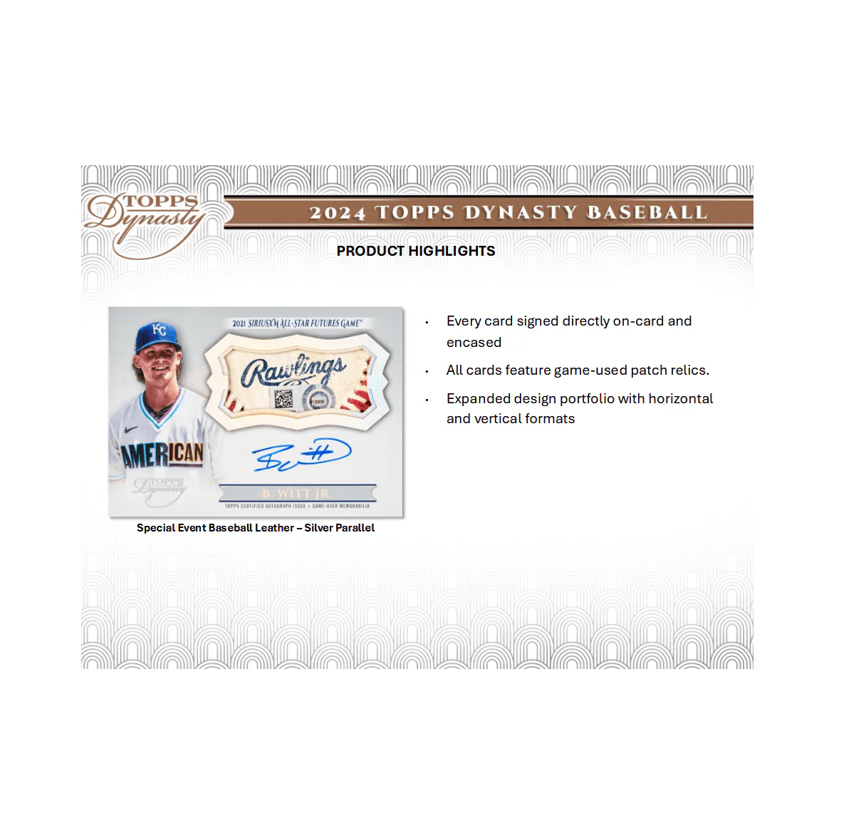 2024 Topps Dynasty Baseball Hobby Box - Image 2