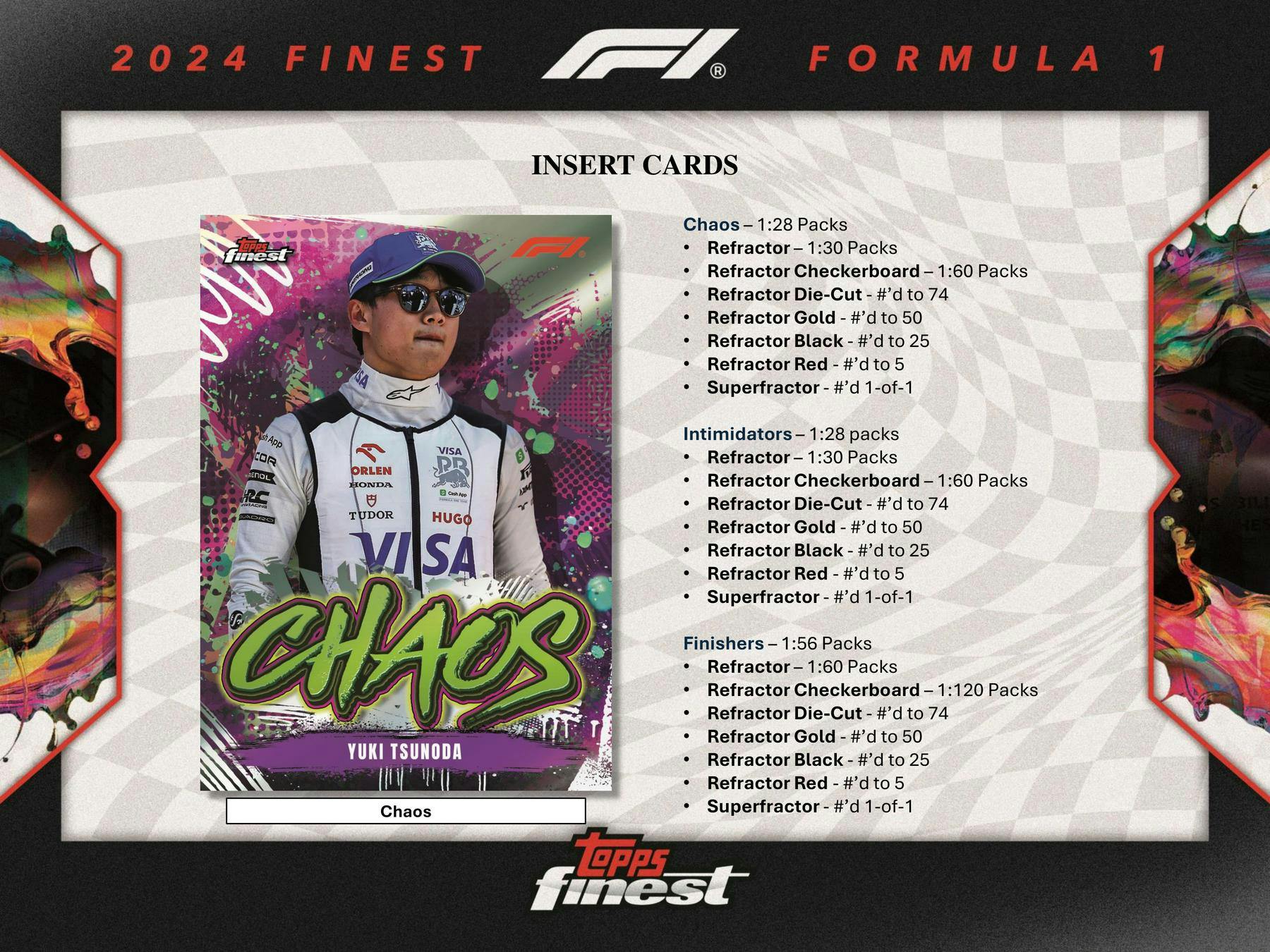 2024 Topps Finest F1 Formula 1 Hobby Box - Image 6