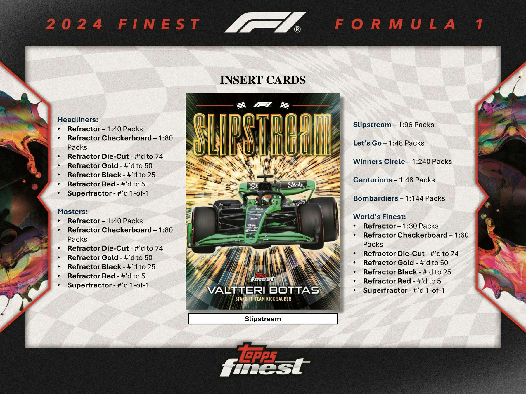 2024 Topps Finest F1 Formula 1 Hobby Box - Image 7