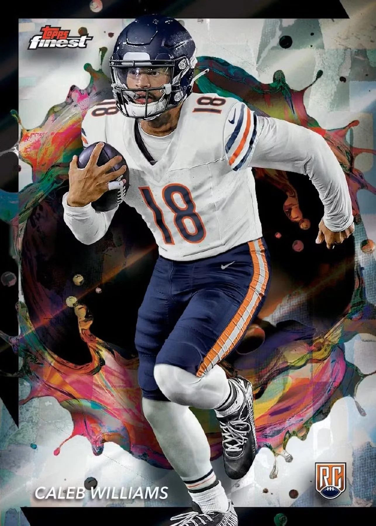 2024 Topps Finest Football Hobby Box - Image 10