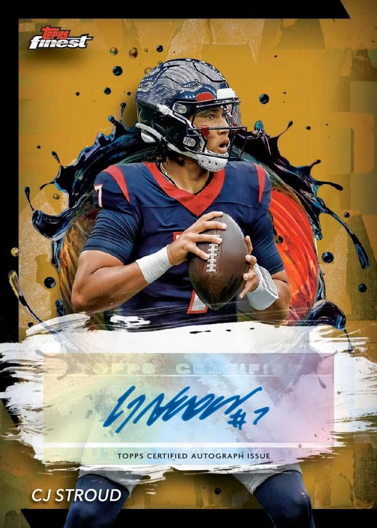 2024 Topps Finest Football Hobby Box - Image 6