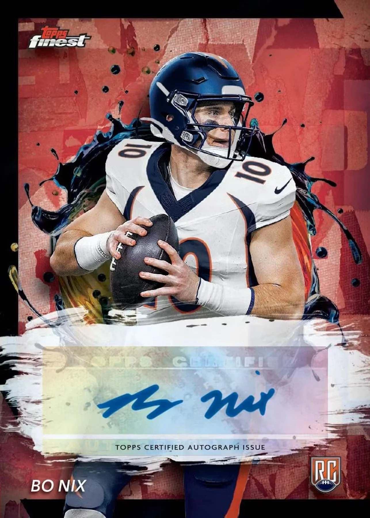 2024 Topps Finest Football Hobby Box - Image 9