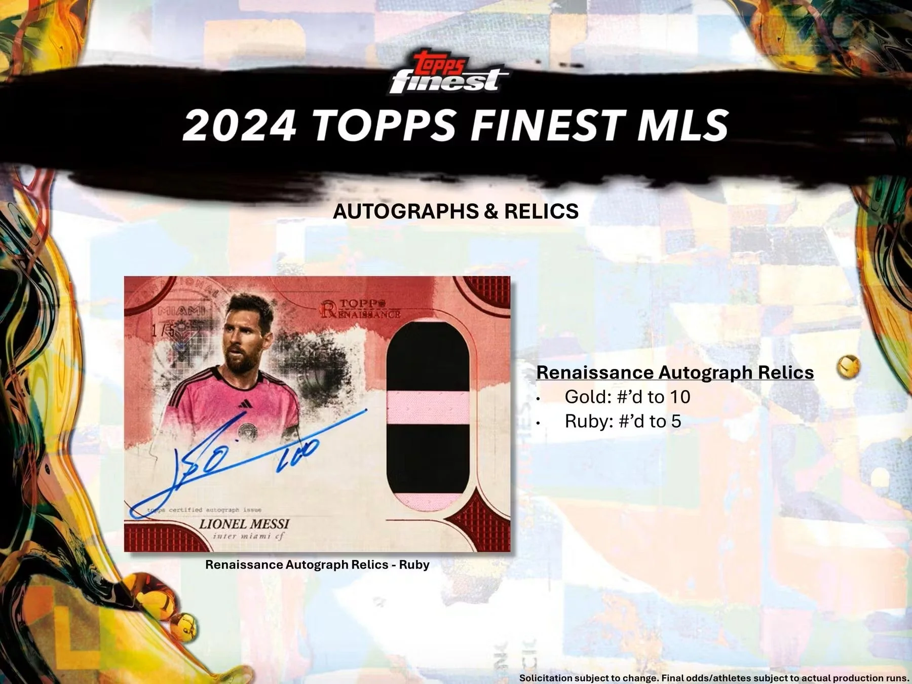 2024 Topps Finest MLS Soccer Hobby Box - Image 12