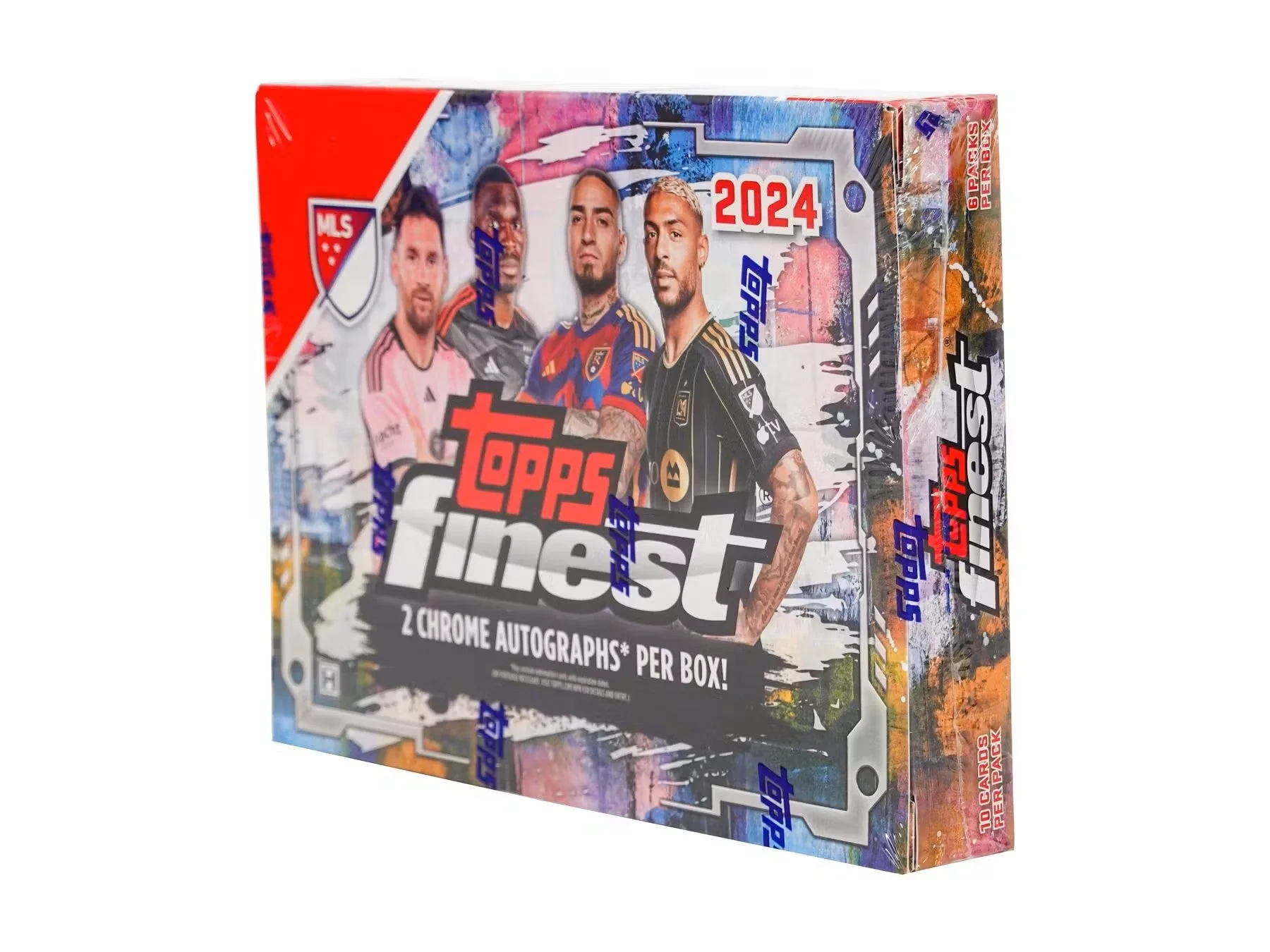 2024 Topps Finest MLS Soccer Hobby Box - Image 2