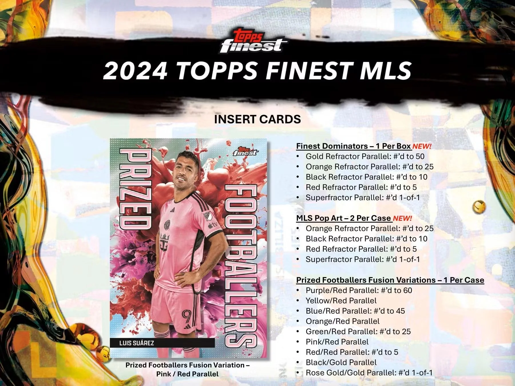 2024 Topps Finest MLS Soccer Hobby Box - Image 7