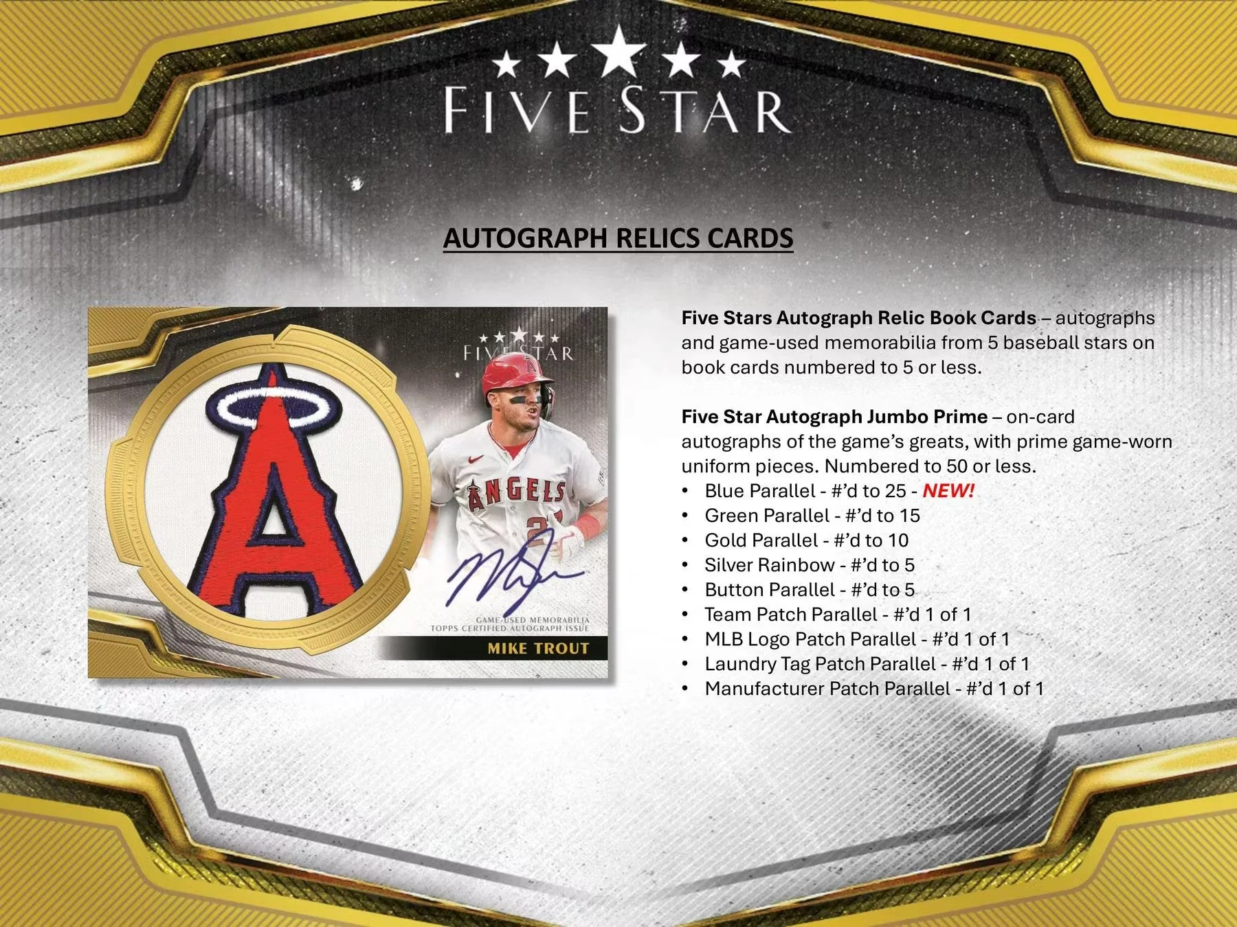 2024 Topps Five Star Baseball Hobby Box - Image 5
