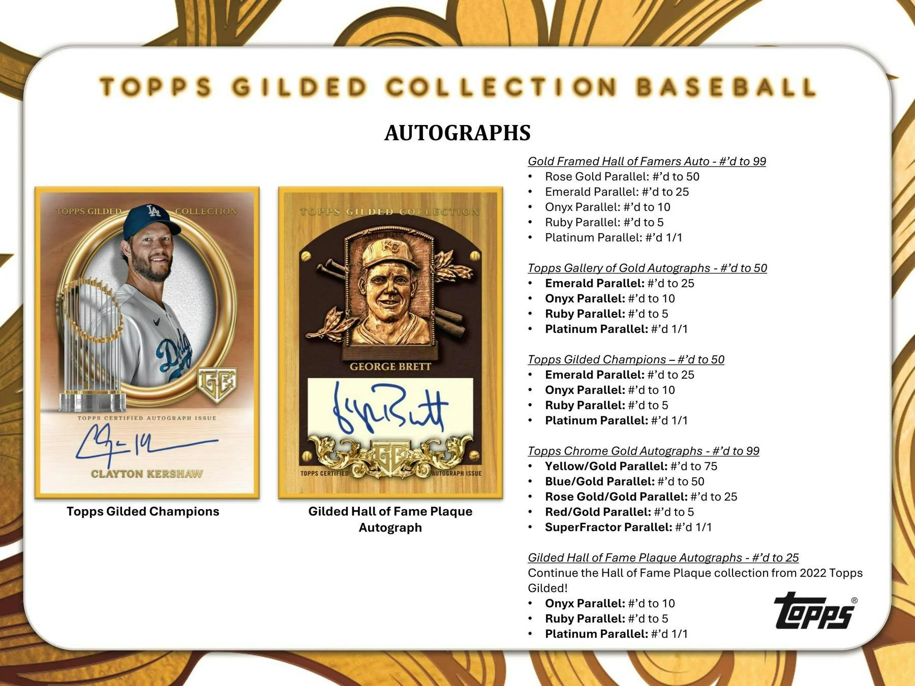 2024 Topps Gilded Collection Baseball Hobby Box - Image 5