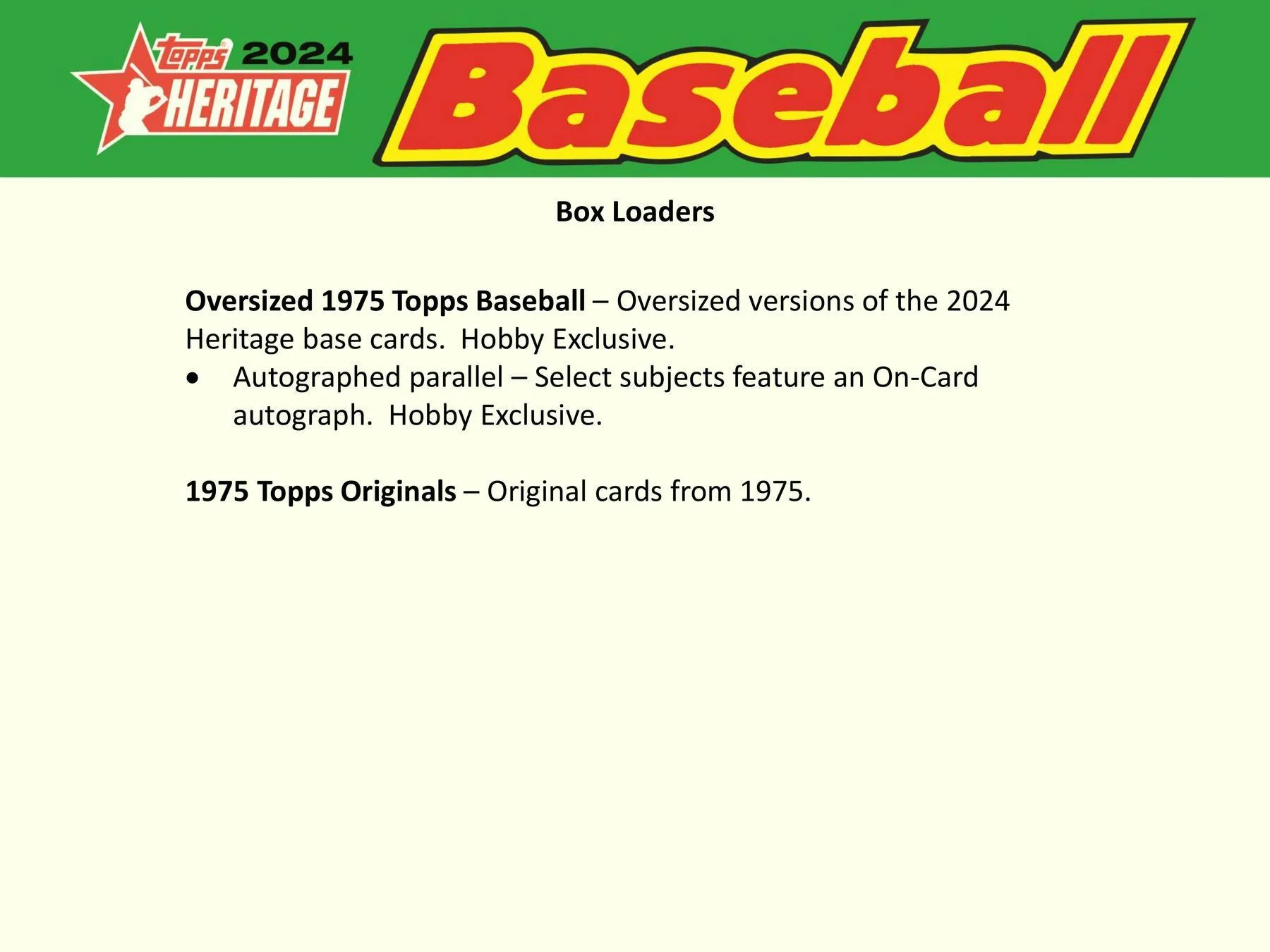 2024 Topps Heritage Baseball Hobby Box - Image 9