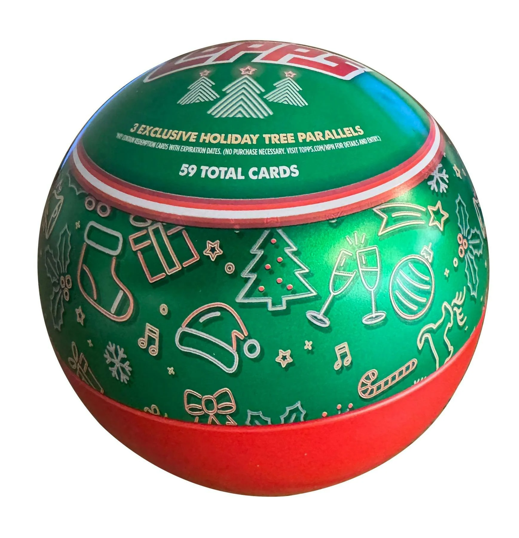 2024 Topps Holiday Baseball Tin - Image 2