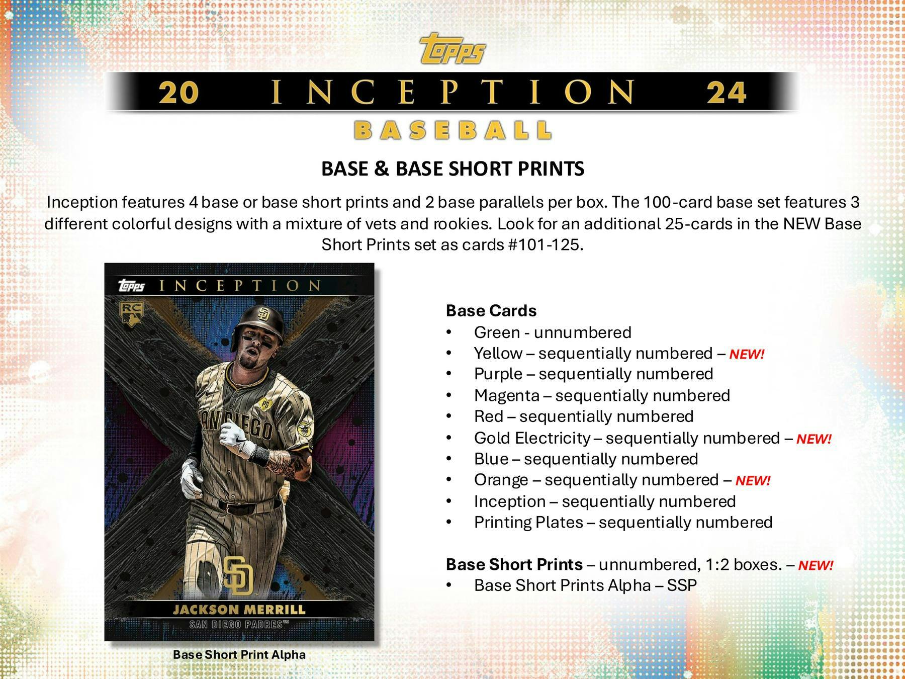 2024 Topps Inception Baseball Hobby Box - Image 6