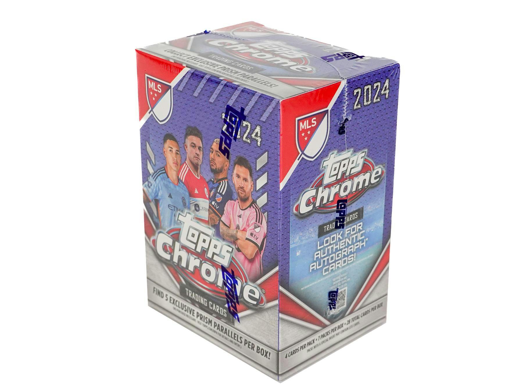 2024 Topps MLS Major League Soccer Chrome 7-Pack Blaster Box - Image 2