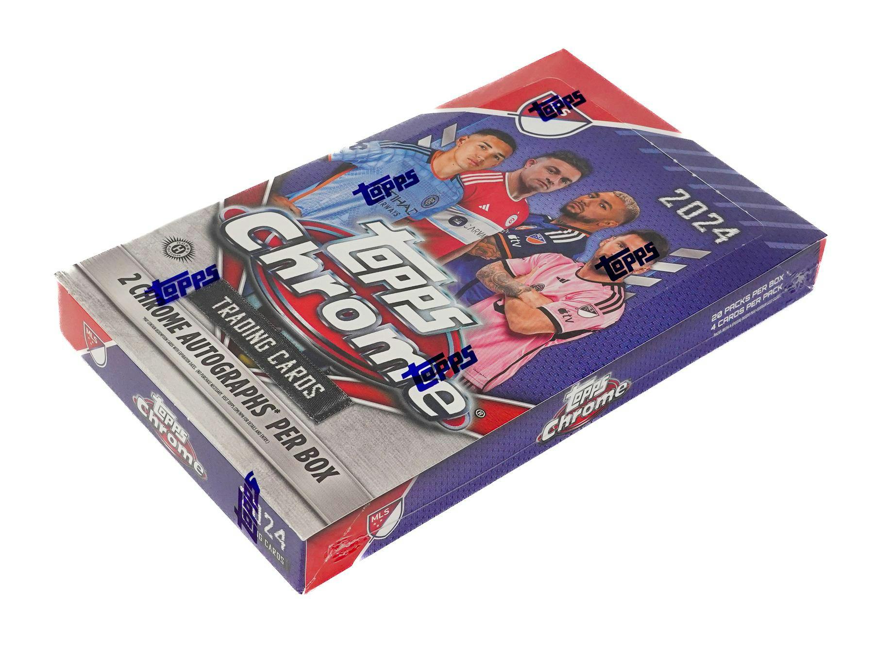 2024 Topps MLS Major League Soccer Chrome Hobby Box - Image 2