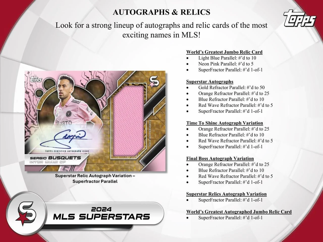 2024 Topps MLS SuperStars Soccer Hobby Box - Image 5