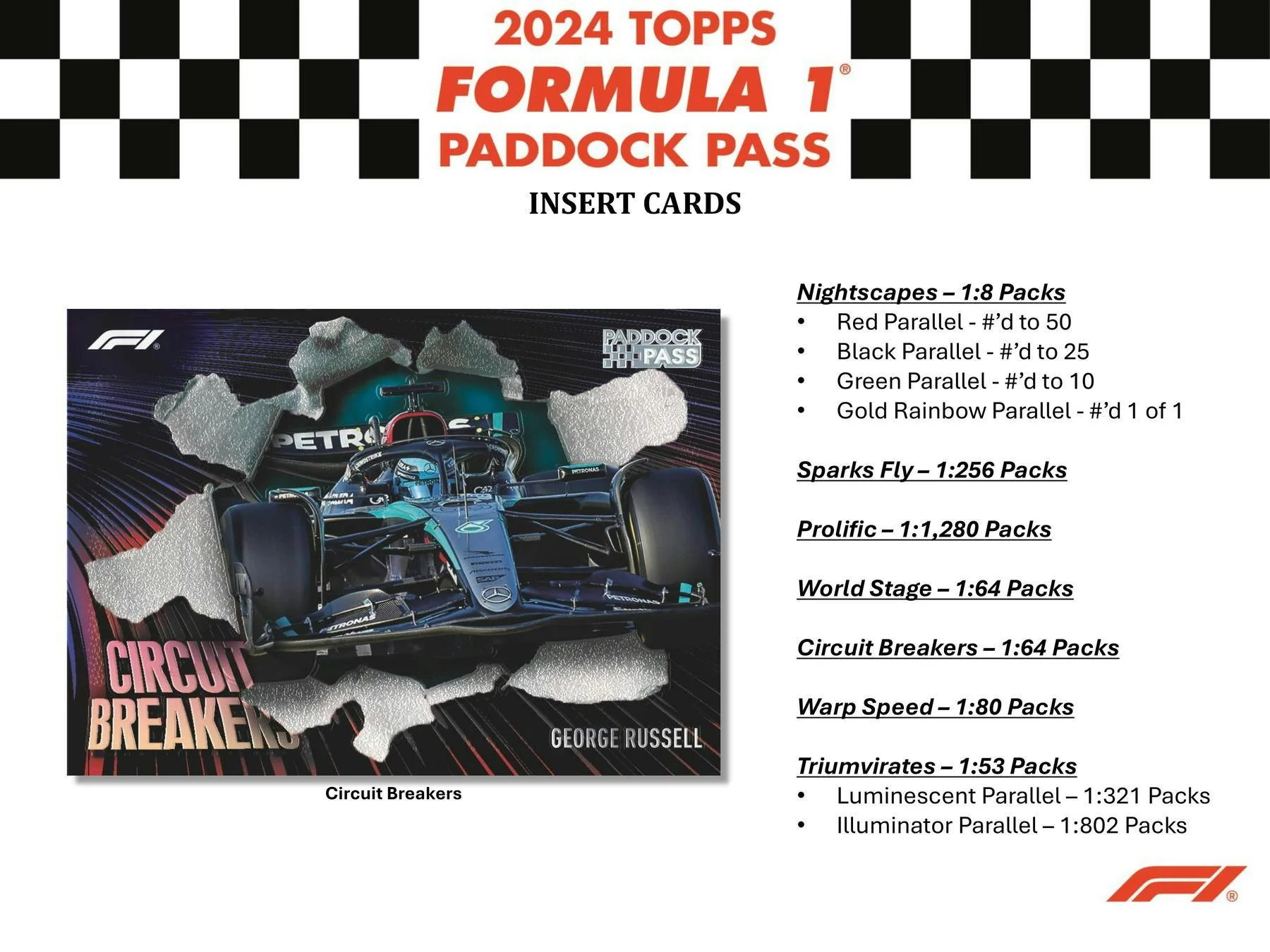 2024 Topps Paddock Pass F1 Formula 1 Hobby Box - Image 6
