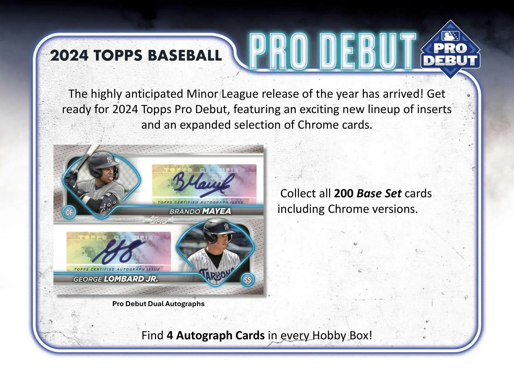 2024 Topps Pro Debut Baseball Hobby Box - Image 3