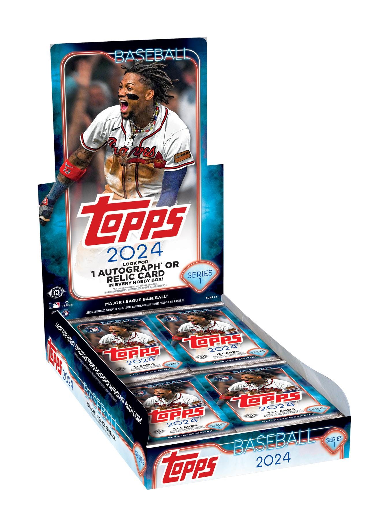 2024 Topps Series 1 Baseball Hobby Box - Image 3