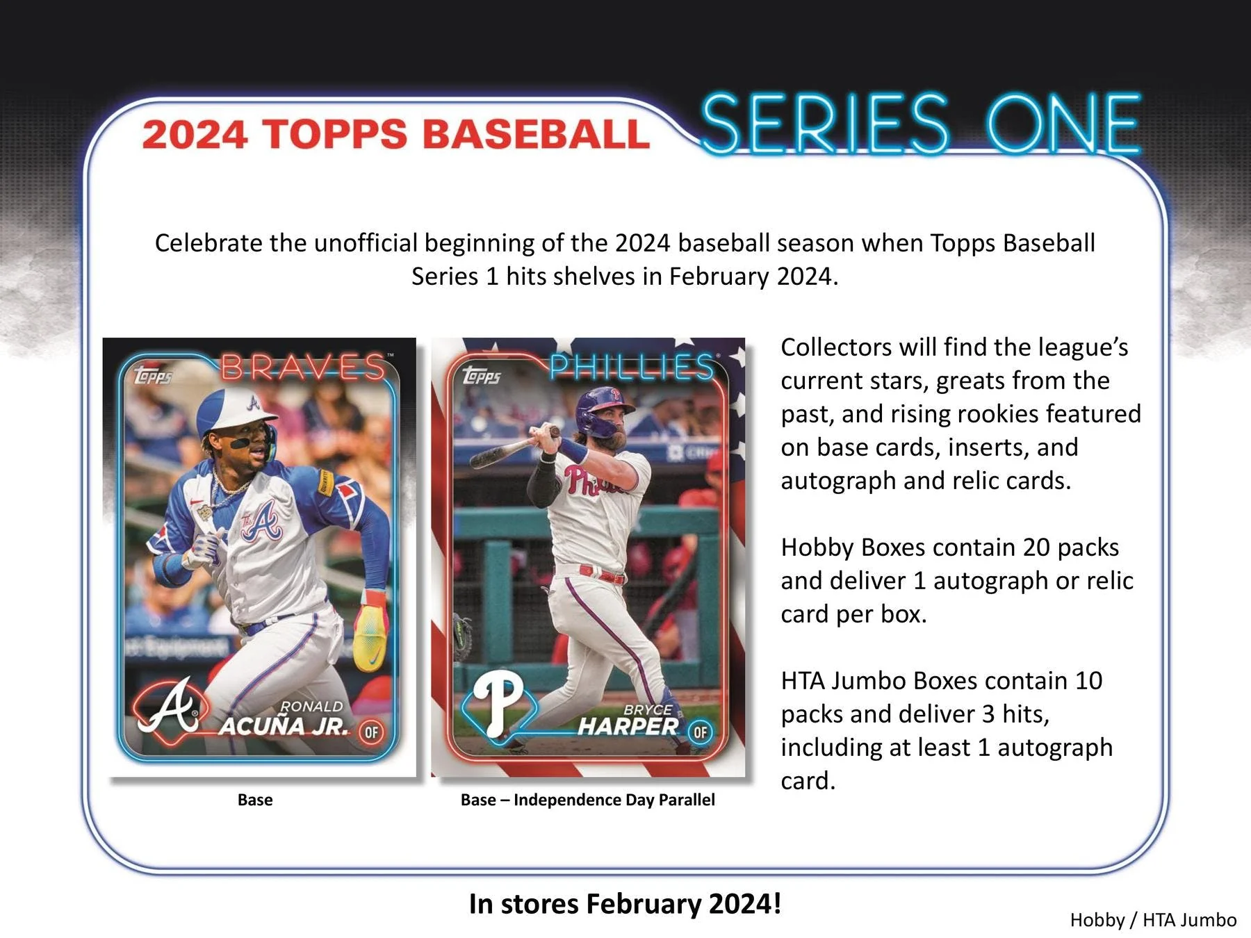 2024 Topps Series 1 Baseball Hobby Box - Image 4
