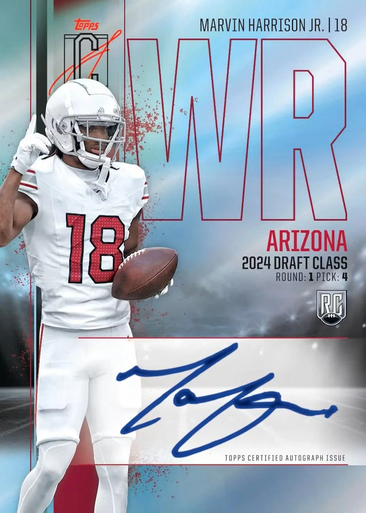 2024 Topps Signature Class Football Hobby Box - Image 13