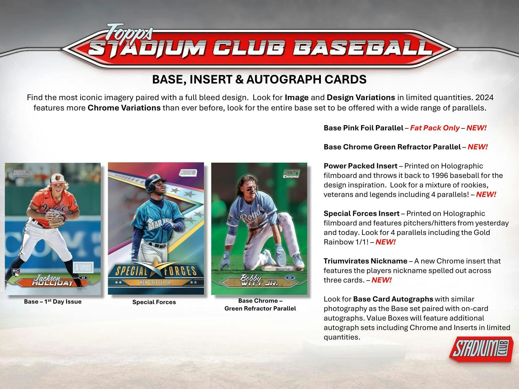 2024 Topps Stadium Club Baseball 8-Pack Blaster Box - Image 3