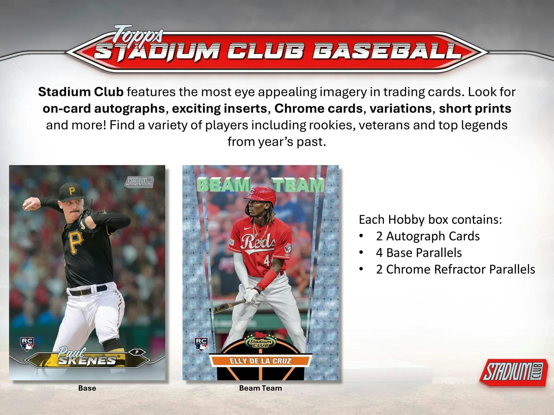 2024 Topps Stadium Club Baseball Hobby Box - Image 3