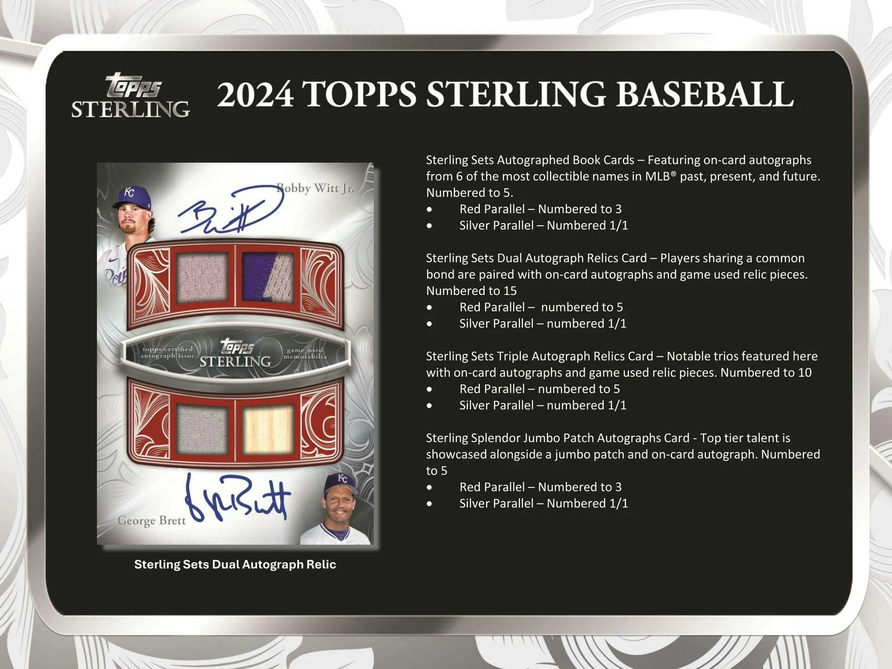 2024 Topps Sterling Baseball Hobby Box - Image 5