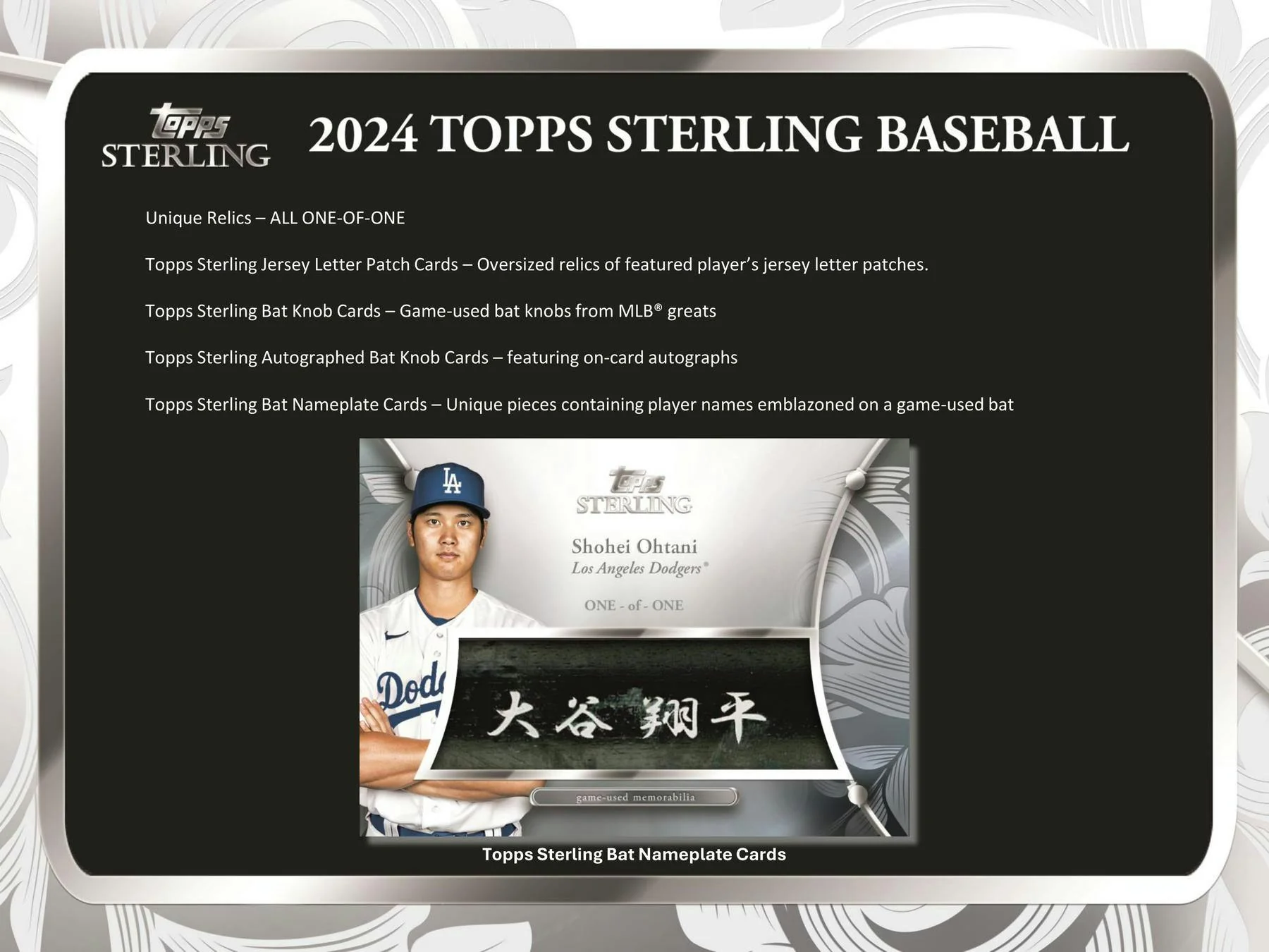 2024 Topps Sterling Baseball Hobby Box - Image 6