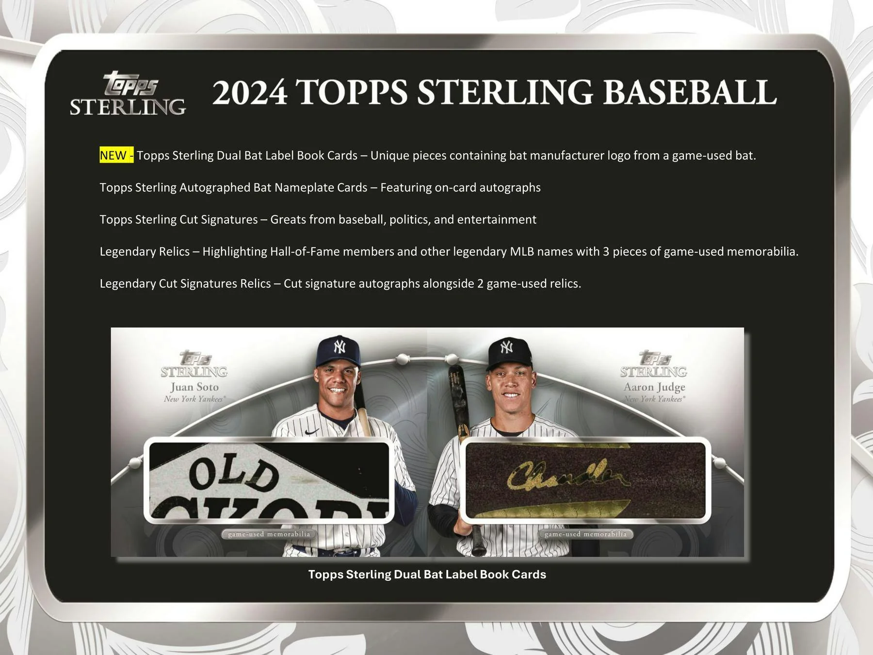 2024 Topps Sterling Baseball Hobby Box - Image 7