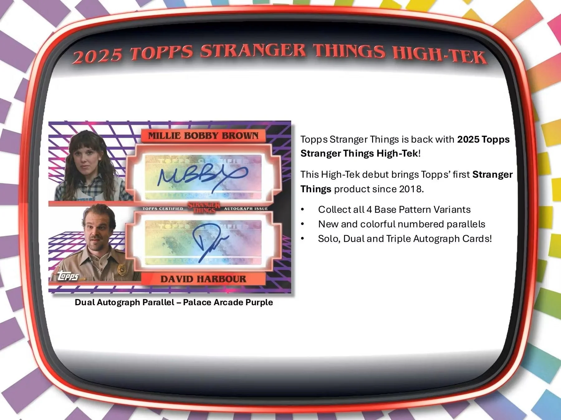 2025 Topps Stranger Things High Tek Hobby Box - Image 3