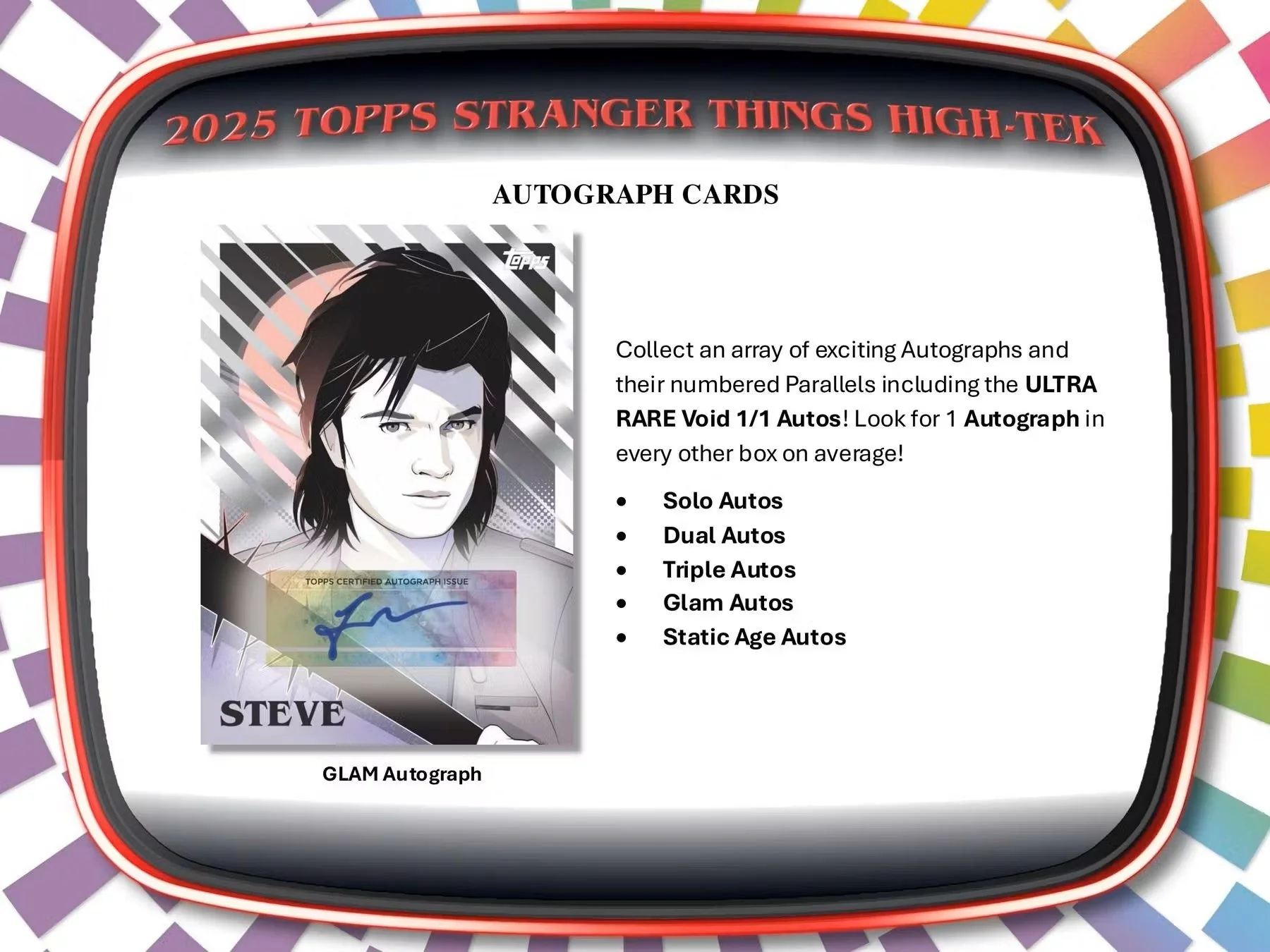 2025 Topps Stranger Things High Tek Hobby Box - Image 6