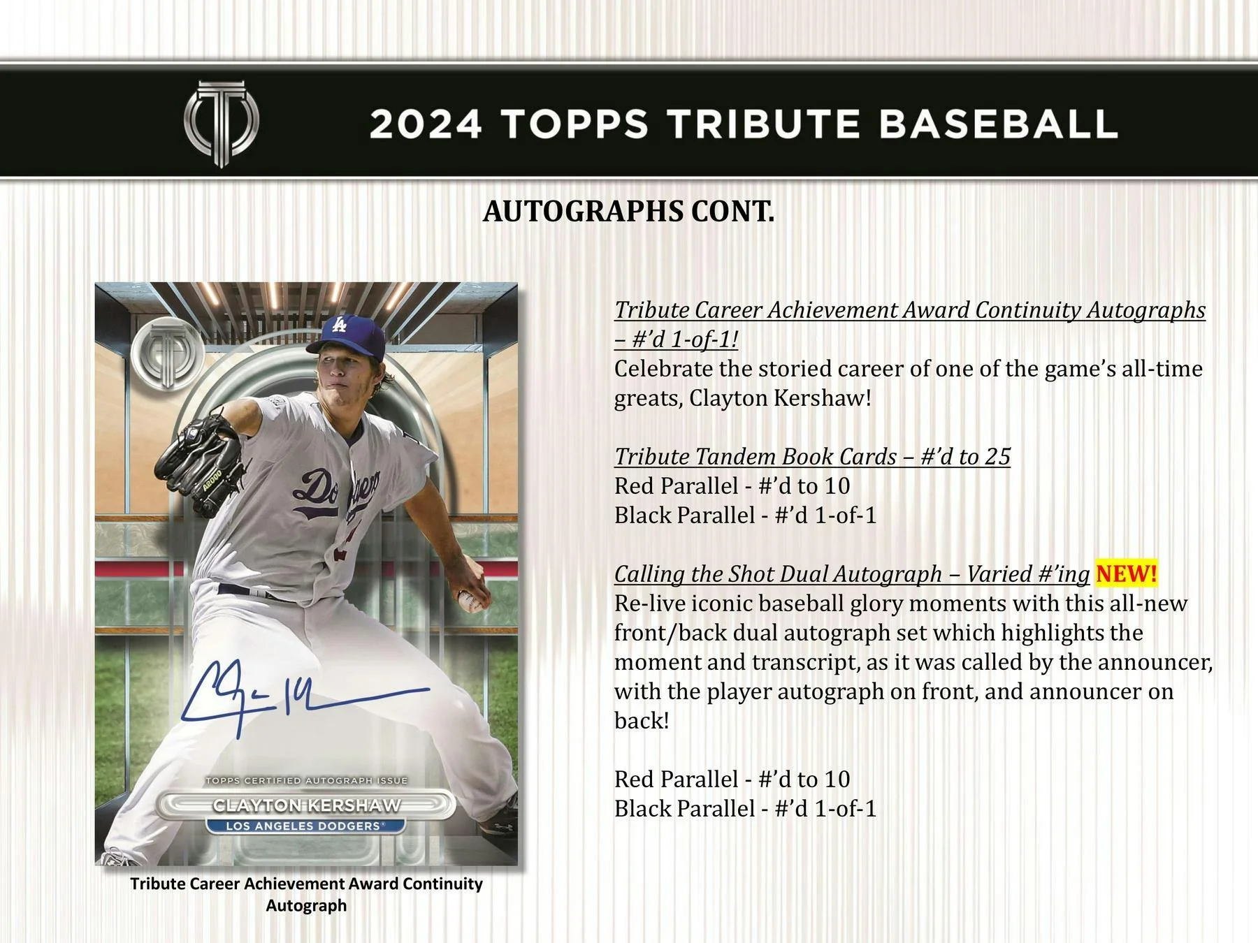 2024 Topps Tribute Baseball Hobby Box - Image 6