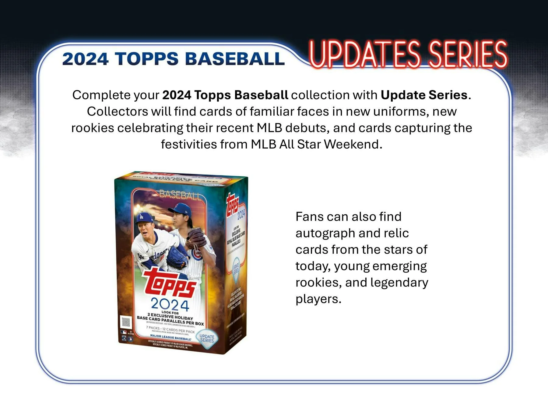 2024 Topps Update Series Baseball 7-Pack Blaster Box - Image 2