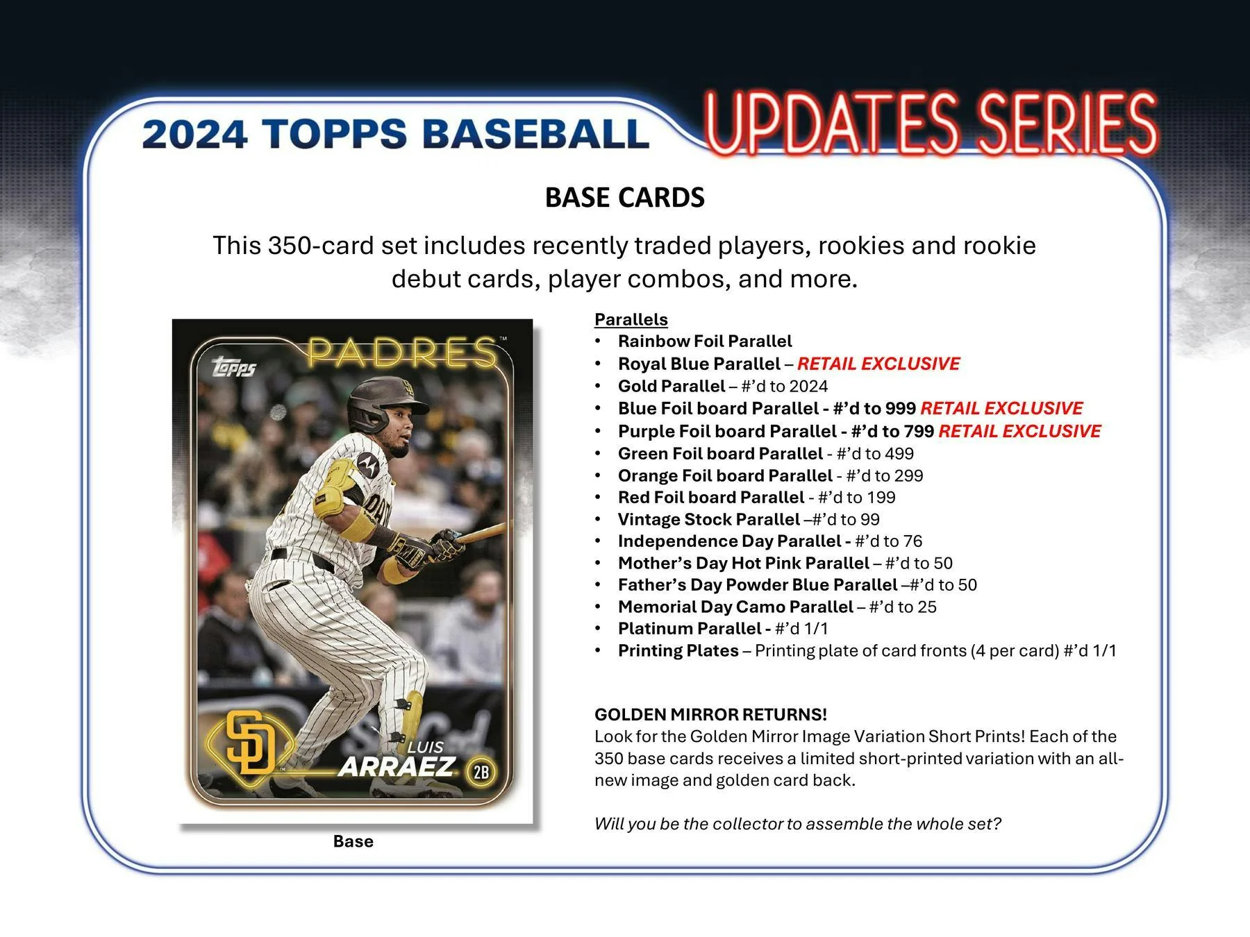 2024 Topps Update Series Baseball 7-Pack Blaster Box - Image 3