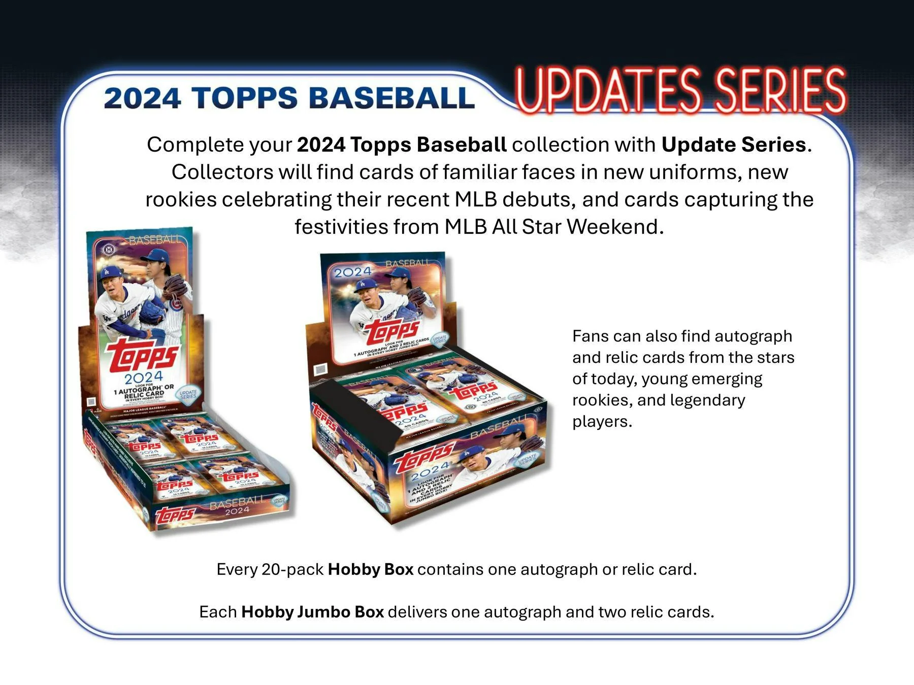 2024 Topps Update Series Baseball Hobby Box - Image 3
