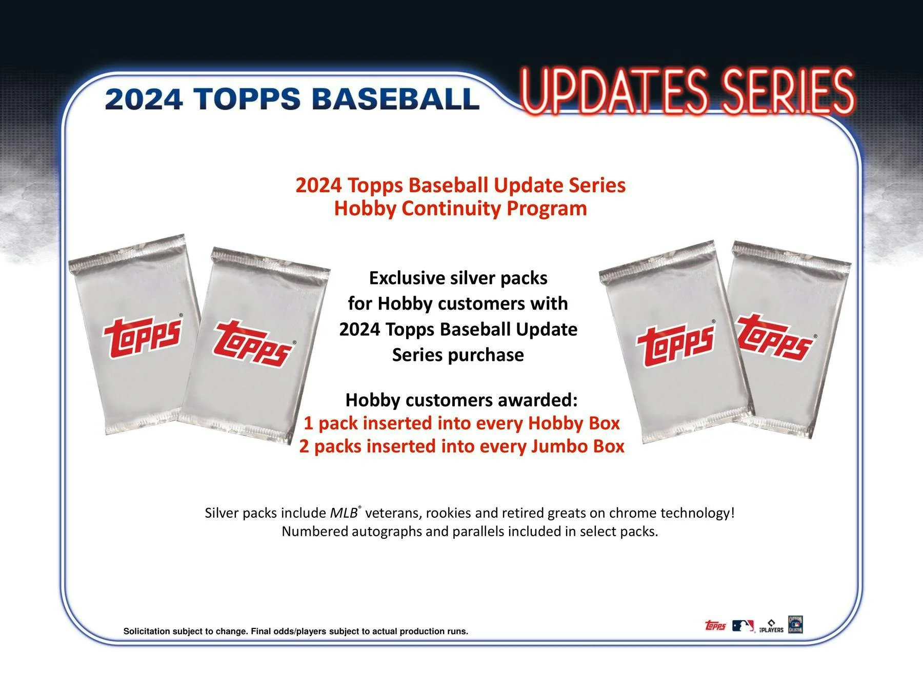 2024 Topps Update Series Baseball Hobby Jumbo Box - Image 11