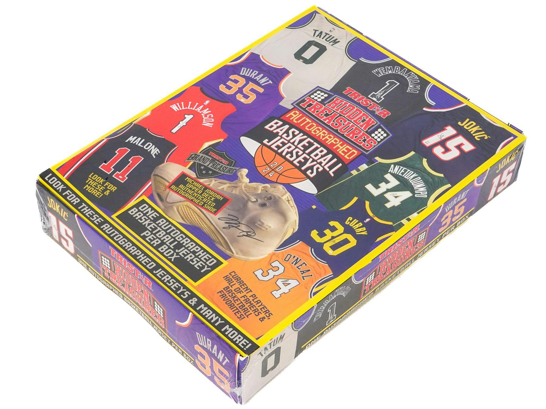 2024 TriStar Hidden Treasures Autographed Basketball Jersey Hobby Box - Image 2